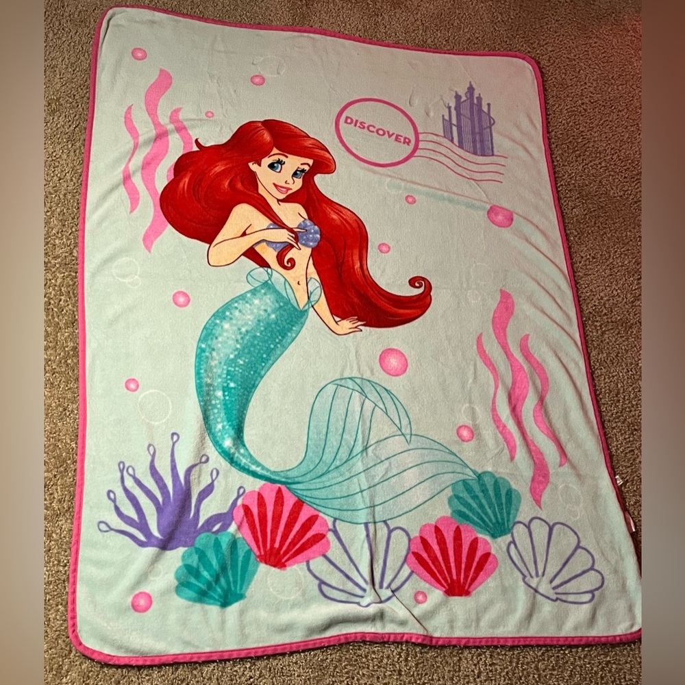 Princess Ariel Kids Blanket